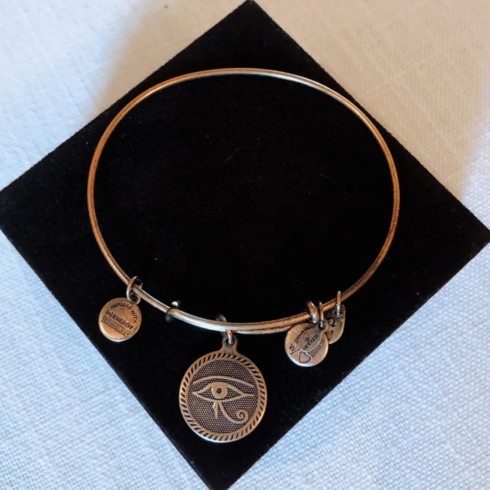 Alex & Ani | eye of horus bangle